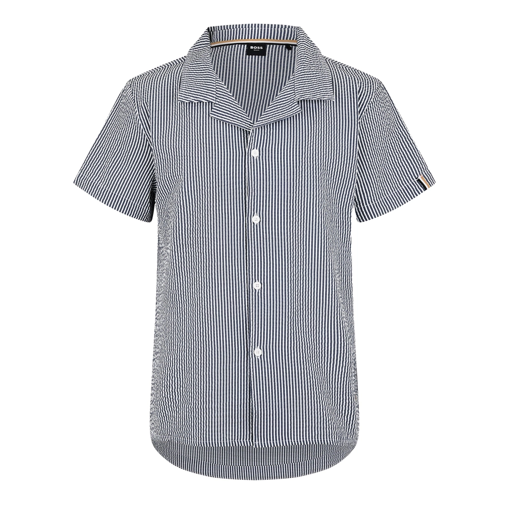 Hugo Boss Beach Shirt 10232850 02 - Navy 413